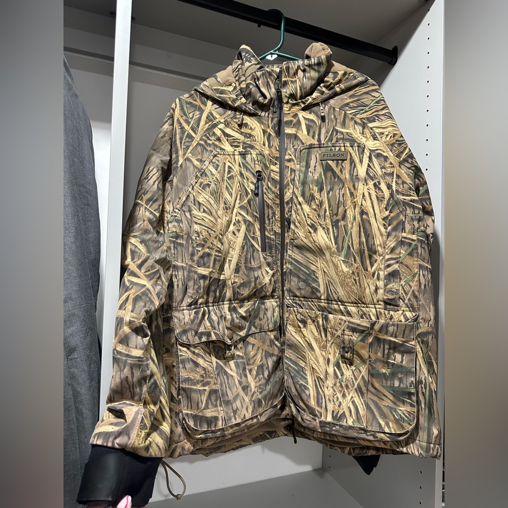 Filson Mossy Oak Shadowgrass Camouflage Hooded Jacket